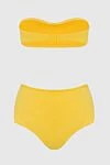 Swimsuit made of polyamide and elastane yellow for women Zimmermann - 80% polyamide, 20% elastane. Closure: ties. Country of manufacture: Italy. Care: specialized cleaning - photo 6