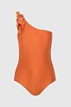 Zimmermann Swimsuit compatible with polyamide and elastane orange women's - asymmetrical clasp. 80% polyamide, 20% elastane. Closure: drawstring. Country of manufacture: Italy. Care: specialized cleaning - photo 1