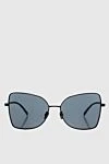 Chanel Large gray women's sunglasses for sun protection - Logo. UV protection. metal. dark. Country of manufacture: Italy. Care: specialized cleaning - photo 1