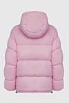 Пуховик розовый MSGM - логотип. капюшон. молния. Карман: два боковые. 100%-полиамид. 100%-пух. Уход: сухая чистка. Производство: Италия. Страна производитель: Италия. Уход: специализированная чистка - фото 2
