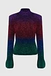 The Attico Multicolored women's polyamide and polyester jumper - lurex, color transition. 77% polyamide, 23% polyester. Country of manufacture: Italy. Care: specialized cleaning - photo 1