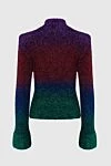 The Attico Multicolored women's polyamide and polyester jumper - lurex, color transition. 77% polyamide, 23% polyester. Country of manufacture: Italy. Care: specialized cleaning - photo 7