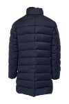 Down jacket men's wool and cashmere blue Moorer - 94% wool, 6% cashmere. Closure: Zipper. Two side pockets, two inside pockets. Country of manufacture: Italy. Care: specialized cleaning - photo 6