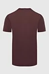 Brown cotton T-shirt for men Cesare di Napoli - 100% cotton. Country of manufacture: Italy. Care: specialized cleaning - photo 6