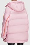 Polyamide down jacket pink for women Ermanno Scervino - 100% polyamide. zipper, drawstring. two side pockets. Insulation: 100% down. Country of manufacture: Italy. Care: specialized cleaning - photo 4