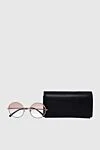 Chanel Pink glasses for women with beads in the frame - ombre effect. Additional: UV protection. plastic, metal. Country of manufacture: Italy. Care: specialized cleaning - photo 5