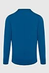 Blue wool sweater for men Loro Piana - 100% wool. Country of manufacture: Italy. Care: specialized cleaning - photo 6