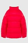 Down jacket made of polyamide and polyester red for women Balenciaga - polyamide, polyester. Closure: zipper. two side pockets. Insulation: 100% down. Country of manufacture: Italy. Care: specialized cleaning - photo 6