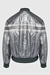 Dior Women's gray polyester jacket - mesh. 100% polyester. Closure: zipper. two side pockets. Country of manufacture: Italy. Care: specialized cleaning - photo 7