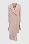 Fendi Camel wool and fur coat for women beige - tassels. camel wool, fur. Closure: button. two side pockets. Country of manufacture: Italy. Care: specialized cleaning - photo 1