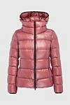 Herno Women's pink polyamide down jacket - 100% polyester. hood. Closure: zipper. two side pockets. Country of manufacture: Italy. Care: specialized cleaning - photo 1