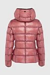 Women's pink polyamide down jacket Herno - 100% polyester. hood. Closure: zipper. two side pockets. Country of manufacture: Italy. Care: specialized cleaning - photo 6