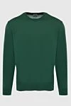 Dalmine Wool jumper green for men - 100% wool. Country of manufacture: Italy. Care: specialized cleaning - photo 1