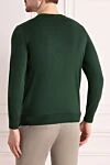 Wool jumper green for men Dalmine - 100% wool. Country of manufacture: Italy. Care: specialized cleaning - photo 4