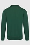 Wool jumper green for men Dalmine - 100% wool. Country of manufacture: Italy. Care: specialized cleaning - photo 6