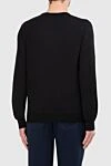 Black cashmere jumper for men Malo - 100% cashmere. Country of manufacture: Italy. Care: specialized cleaning - photo 4