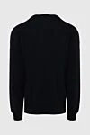 Black wool jumper for men Malo - 100% wool. Country of manufacture: Italy. Care: specialized cleaning - photo 6