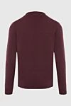 Cashmere burgundy jumper for men Malo - 100% cashmere. Country of manufacture: Italy. Care: specialized cleaning - photo 6