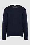 Gran Sasso Wool jumper blue for men - 100% wool. Country of manufacture: Italy. Care: specialized cleaning - photo 1