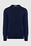 Gran Sasso Cashmere jumper blue for men - 100% cashmere. Country of manufacture: Italy. Care: specialized cleaning - photo 1