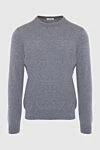 Gran Sasso Cashmere jumper gray for men - 100% cashmere. Country of manufacture: Italy. Care: specialized cleaning - photo 1