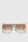 Balmain Sunglasses for women white square - Additional: UV protection. plastic, metal. Country of manufacture: Italy. Care: specialized cleaning - photo 1