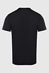 Tombolini Black cotton T-shirt for men - 100% cotton. Country of manufacture: Italy. Care: specialized cleaning - photo 5