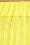 P.A.R.O.S.H. Polyester skirt yellow for women - pleated. 100% polyester. elastic belt. Country of manufacture: Italy. Care: specialized cleaning - photo 5