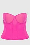 The Andamane Corset made of polyamide and elastane pink for women - 100% polyamide and elastane. Closure: zipper. Country of manufacture: Italy. Care: specialized cleaning - photo 1