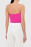 The Andamane Corset made of polyamide and elastane pink for women - 100% polyamide and elastane. Closure: zipper. Country of manufacture: Italy. Care: specialized cleaning - photo 3