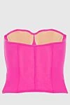 The Andamane Corset made of polyamide and elastane pink for women - 100% polyamide and elastane. Closure: zipper. Country of manufacture: Italy. Care: specialized cleaning - photo 5