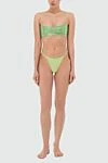 Swimsuit bottom made of polyamide and elastane green women's The Andamane - 94% polyamide, 6% elastane. Country of manufacture: Italy. Care: specialized cleaning - photo 2