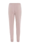Cashmere pants pink for women Brunello Cucinelli - two pockets. 100% cashmere. elastic belt with lacing. Country of manufacture: Italy. Care: specialized cleaning - photo 6
