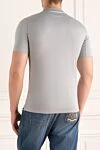 Gray cotton T-shirt for men Brunello Cucinelli - 100% cotton. Country of manufacture: Italy. Care: specialized cleaning - photo 4