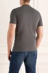 Gray cotton T-shirt for men Brunello Cucinelli - 100% cotton. Country of manufacture: Italy. Care: specialized cleaning - photo 4