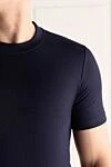 A fitted T-shirt made of smooth cotton jersey Brunello Cucinelli - 100% cotton. Country of manufacture: Italy. Care: specialized cleaning - photo 6
