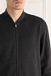 Brunello Cucinelli Костюм спортивный мужской из хлопка и полиамида серый - 94% хлопок, 6% полиамид. Кулиска, молния. Четыре боковых кармана. Страна производитель: Италия. Уход: специализированная чистка - фото 5