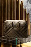 Портфель зі шкіри бежевий чоловічий Bottega Veneta - плетіння. 100% шкіра. бічна кишеня. блискавка. Країна виробник: Італія. Догляд: спеціалізоване чищення - фото 6