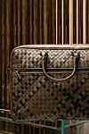 Bottega Veneta Портфель зі шкіри бежевий чоловічий - плетіння. 100% шкіра. бічна кишеня. блискавка. Країна виробник: Італія. Догляд: спеціалізоване чищення - фото 7