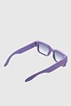 Rectangular purple glasses for women Giuseppe Di Morabito - Additional: UV protection. plastic, metal. Country of manufacture: Italy. Care: specialized cleaning - photo 4