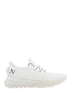 Philipp Plein White polyester sneakers for men - contrast sole, logo. 100% polyester (PL). lacing. Country of manufacture: Italy. Care: specialized cleaning - photo 1