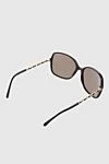 Brown women's square glasses with chain Chanel - Additional: UV protection. plastic, metal. Country of manufacture: Italy. Care: specialized cleaning - photo 4