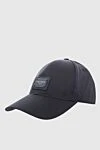 Dolce & Gabbana Cap made of cotton and elastane blue for men - Decor: Logo Patch. Composition: 97% cotton, 3% elastane. Country of manufacture: Italy. Care: specialized cleaning - photo 3