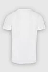 Balmain White cotton T-shirt for men - logo print. 100% cotton. Country of manufacture: Italy. Care: specialized cleaning - photo 7