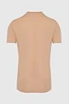 Beige cotton T-shirt for men Balmain - logo print. 100% cotton. Country of manufacture: Italy. Care: specialized cleaning - photo 6