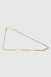 Givenchy Yellow necklace for women - Gilding. Jewelry metal. Country of manufacture: Italy. Care: specialized cleaning - photo 3