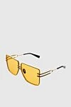 Balmain Sunglasses for sun protection for women - Logo. UV protection. Titanium/100% polyamide. Yellow. Country of manufacture: Italy. Care: specialized cleaning - photo 3