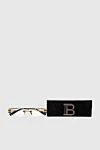 Balmain Fixe BPX-123 sunglasses for sun protection for women - Logo. UV protection. Titanium/100% polyamide. White. Country of manufacture: Italy. Care: specialized cleaning - photo 5