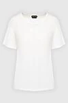 Tom Ford White T-shirt for women - 78% viscose, 14% polyamide, 8% elastane. Country of manufacture: Italy. Care: specialized cleaning - photo 1