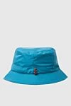 Loro Piana Panama hat made of polyamide green for men - 100% polyamide. Country of manufacture: Italy. Care: specialized cleaning - photo 3